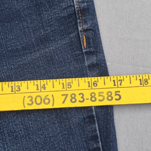 Anne Klein Jeans women's size 4 ink blue colour classic style straight leg - Picture 11 of 14